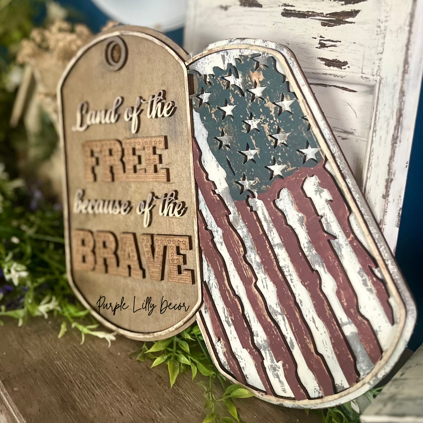 Military Door Tag