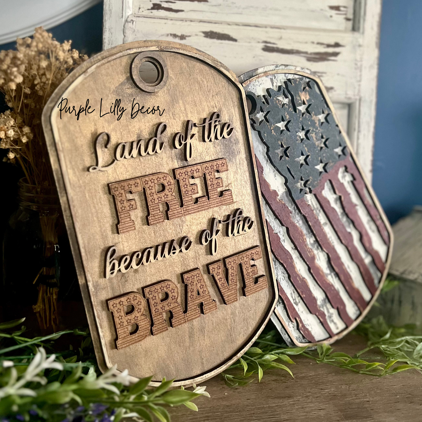 Military Door Tag