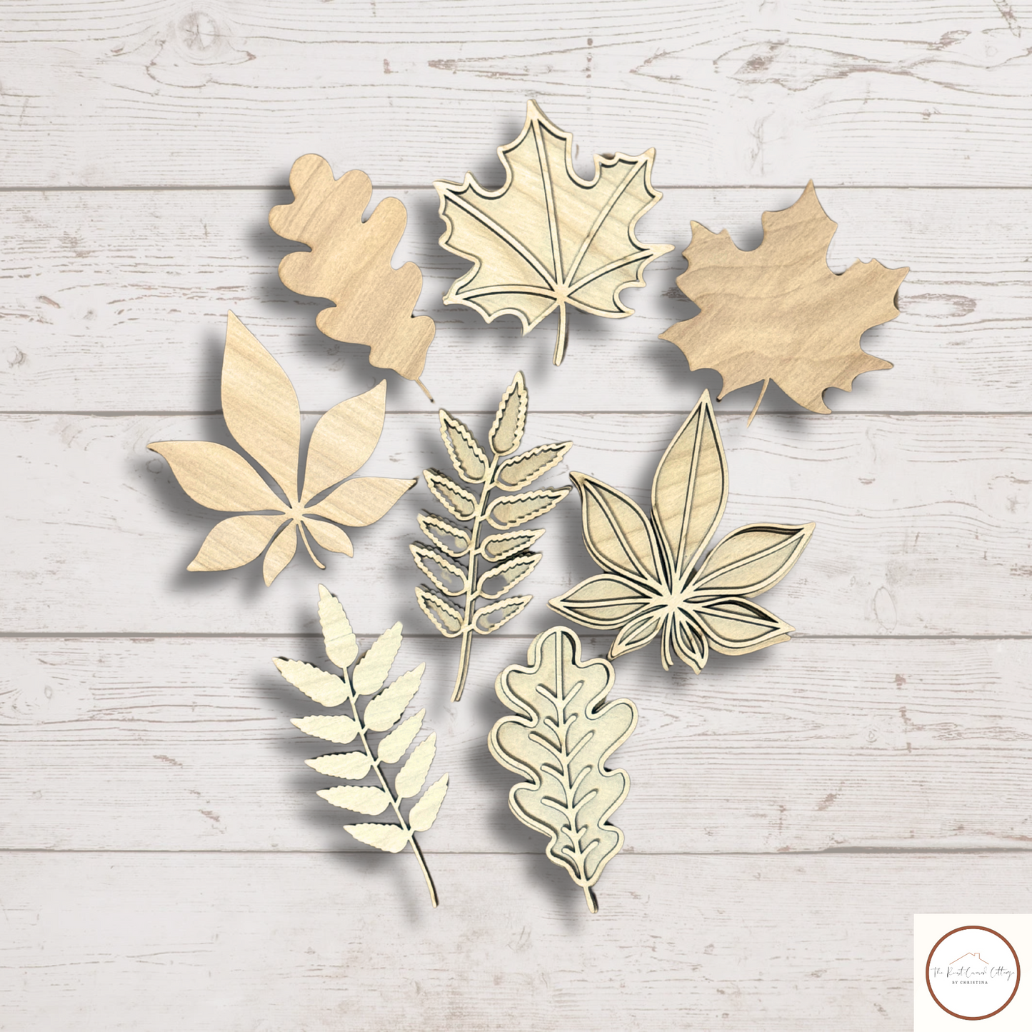 Leaf Cut-Outs| DIY Wood Kit | Fall Decor