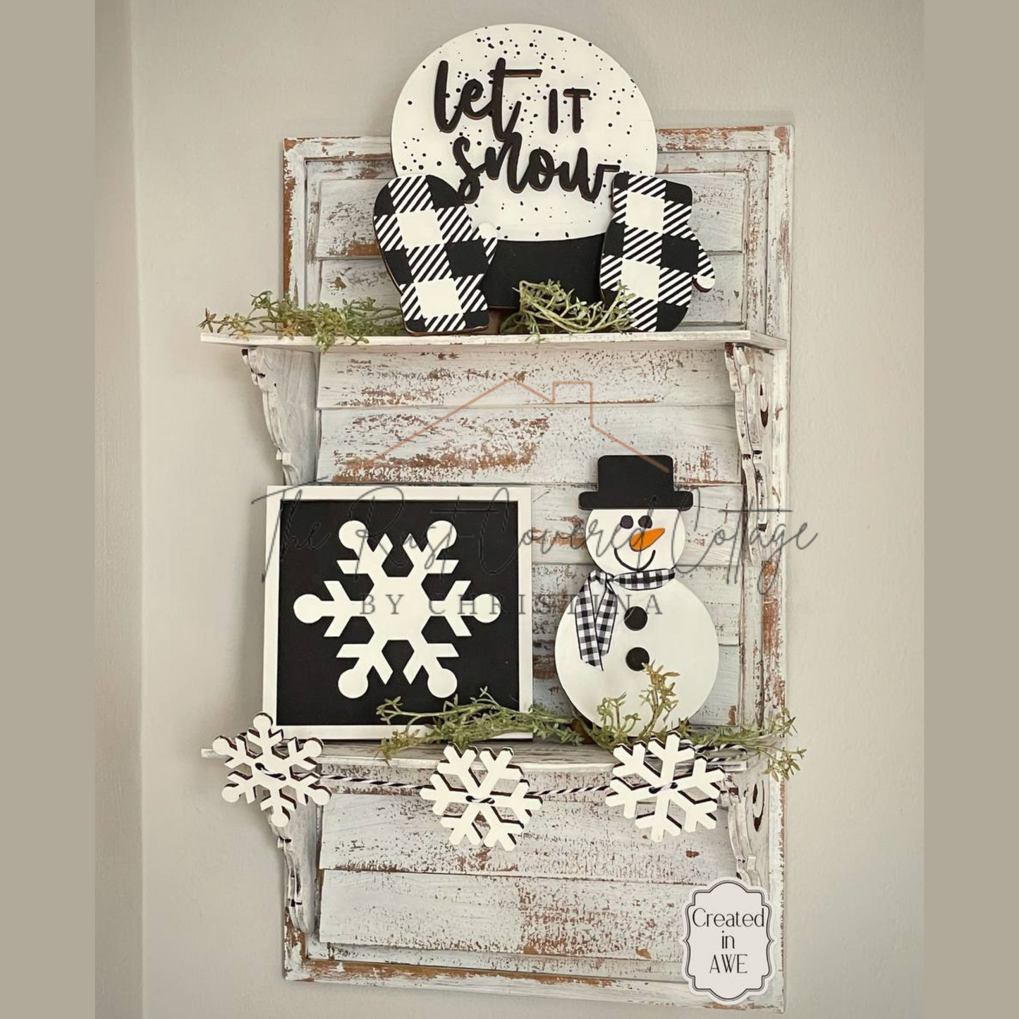 Let It Snow| DIY| Wood Kit