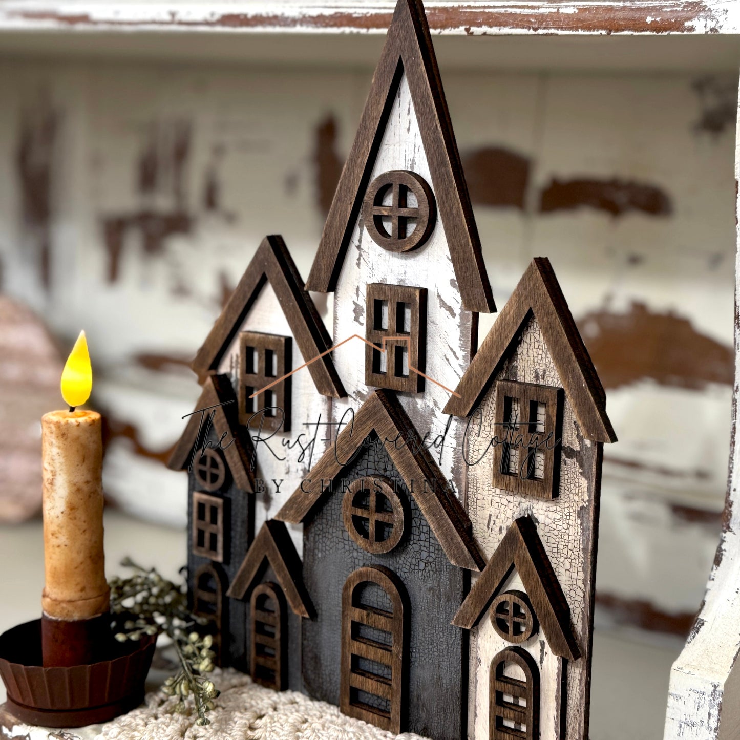 DIY Little Village Wood Kit – Laser Cut 1/4" Birch in Two Sizes