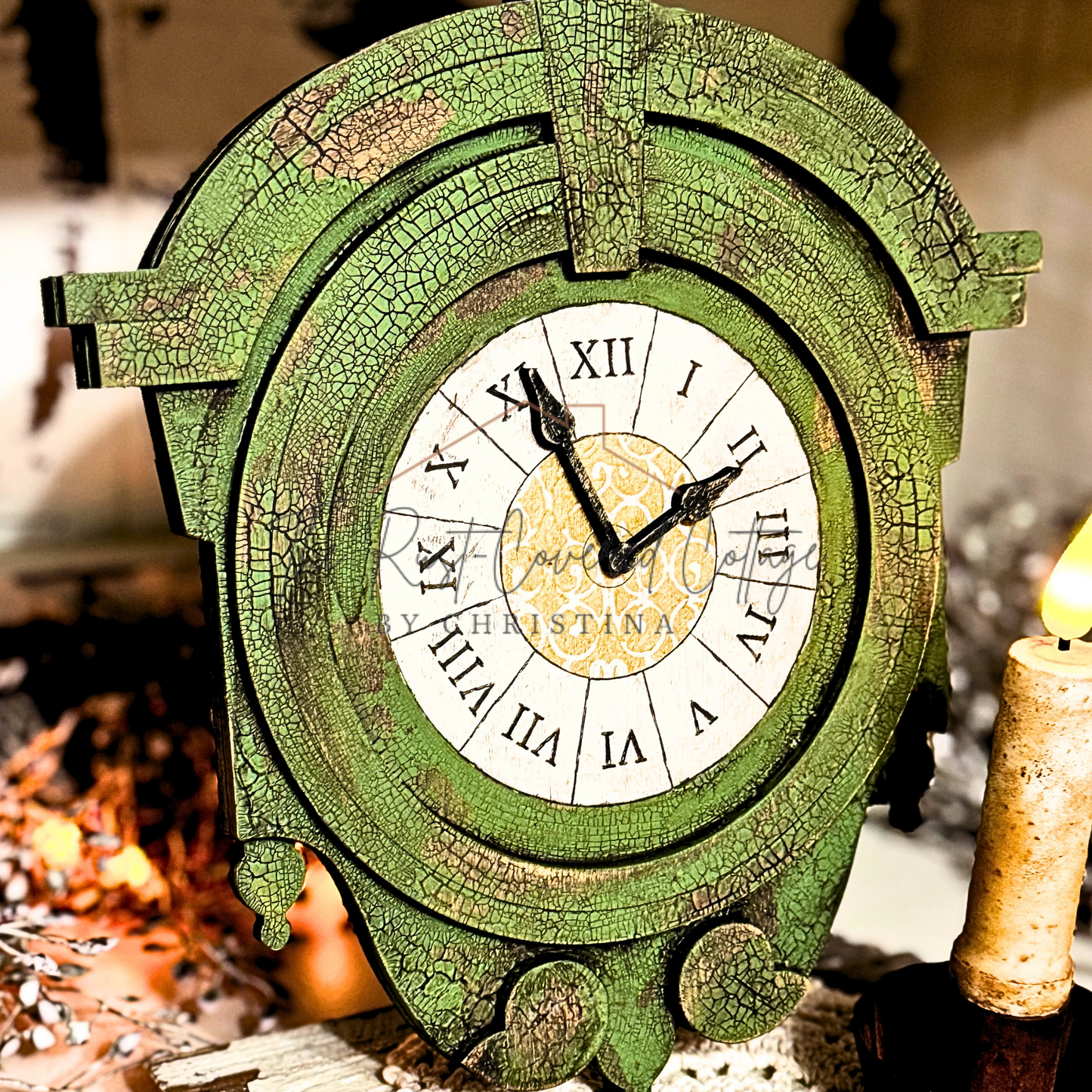 Wall Clock- Vintage Inspired | DIY Kit