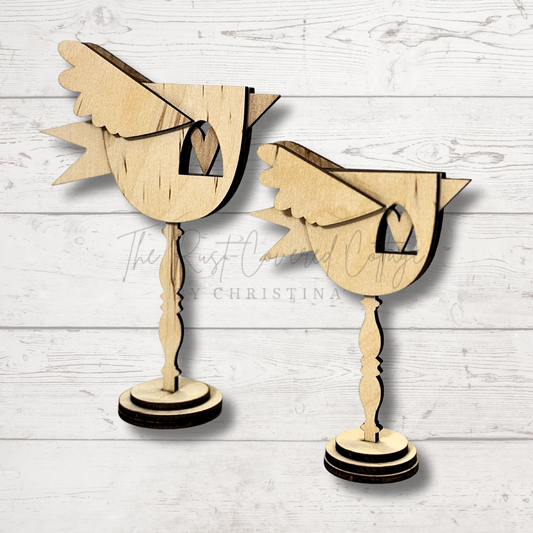 Love Birds | DIY Wood Kit – Set of 2