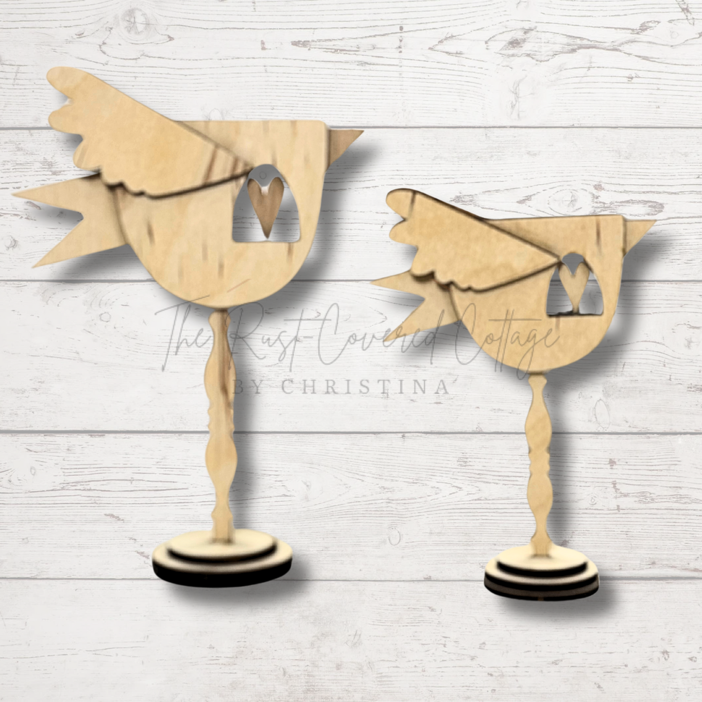 Love Birds | DIY Wood Kit – Set of 2