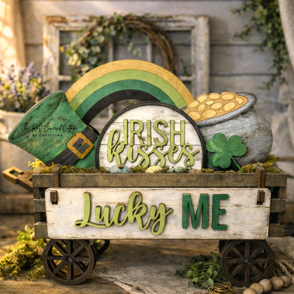 Lucky Me Wagon Insert Wood Kit