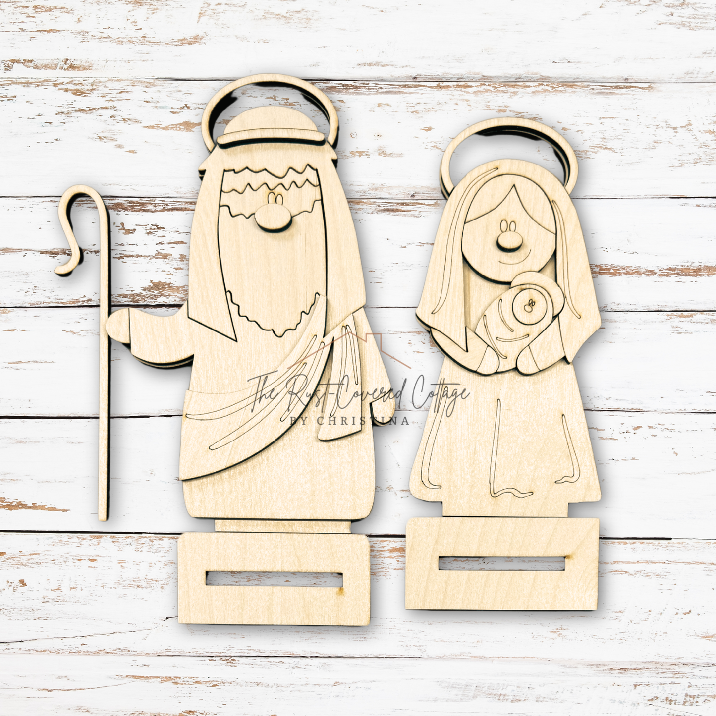 Nativity Scene | Full Holiday Set | DIY Wood Kit