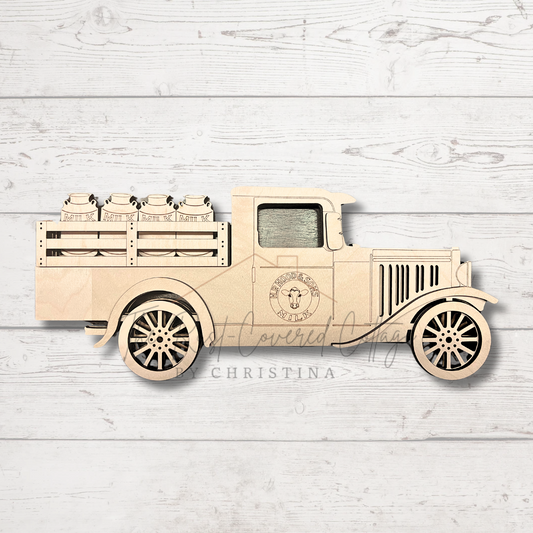 Model T Truck| DIY Wood Kit – Unfinished, 14" x 6"