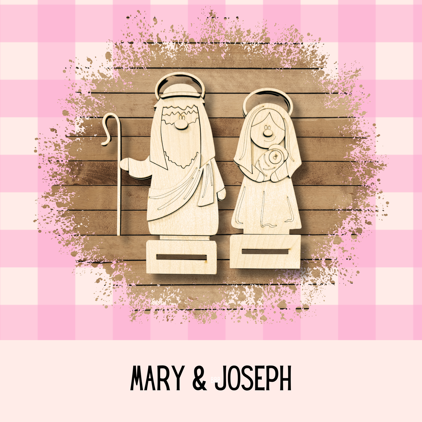 Nativity Scene | Full Holiday Set | DIY Wood Kit