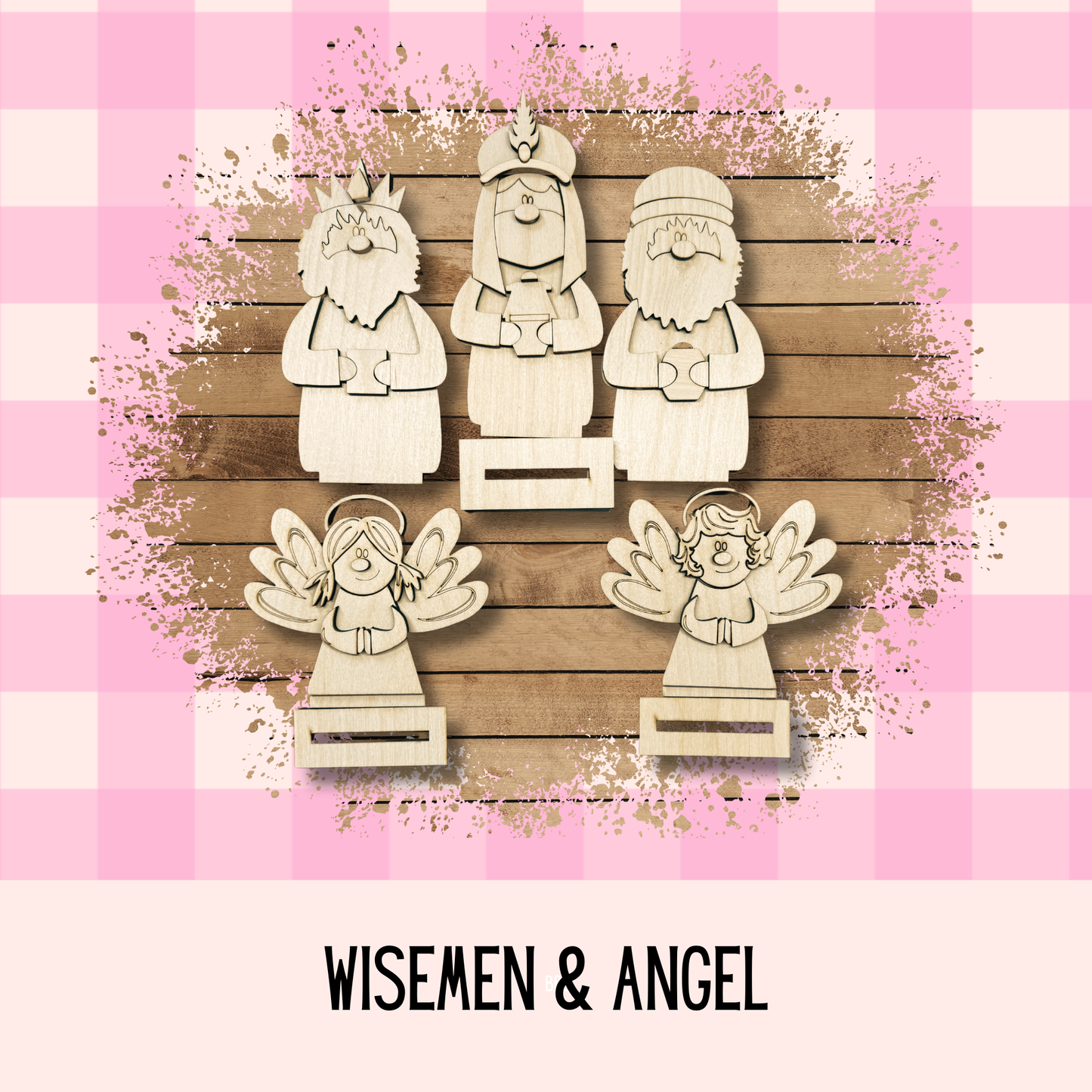 Nativity Scene | Full Holiday Set | DIY Wood Kit