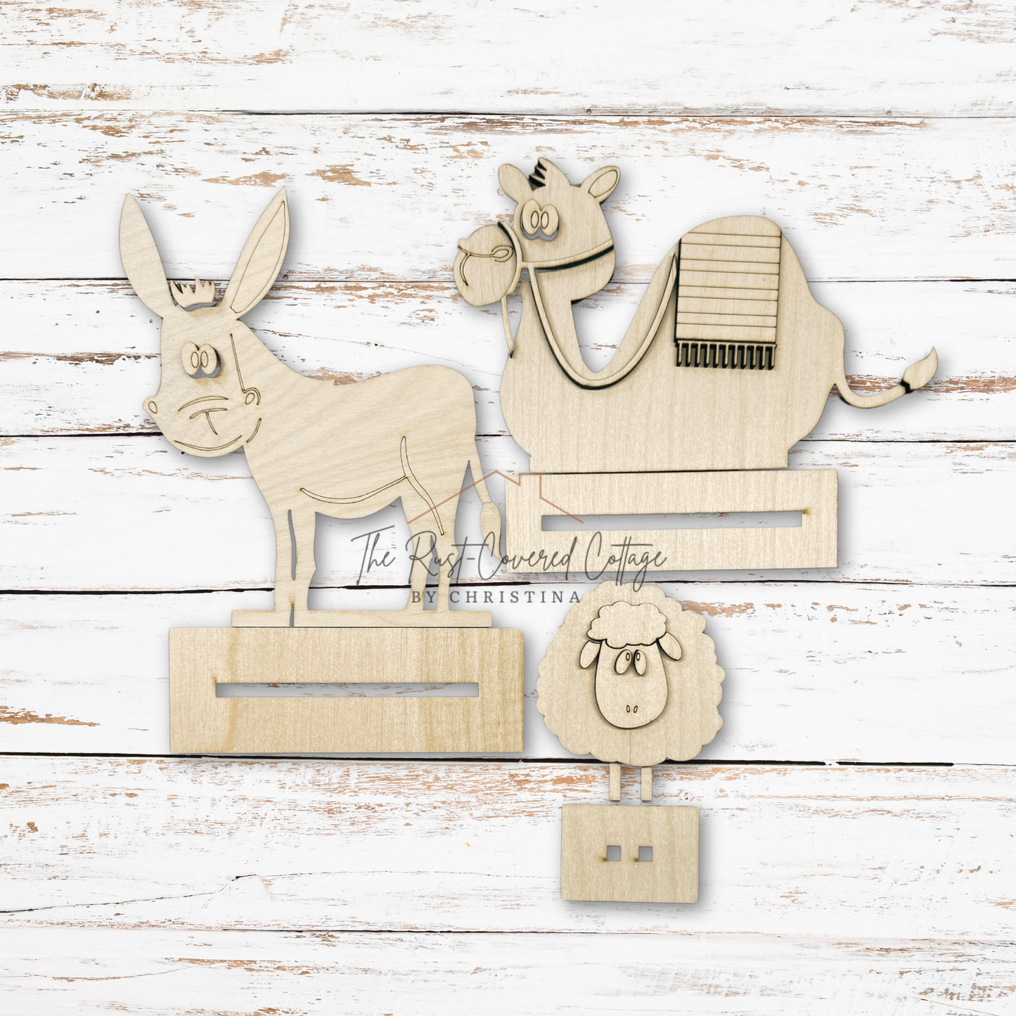 Nativity Scene | Full Holiday Set | DIY Wood Kit