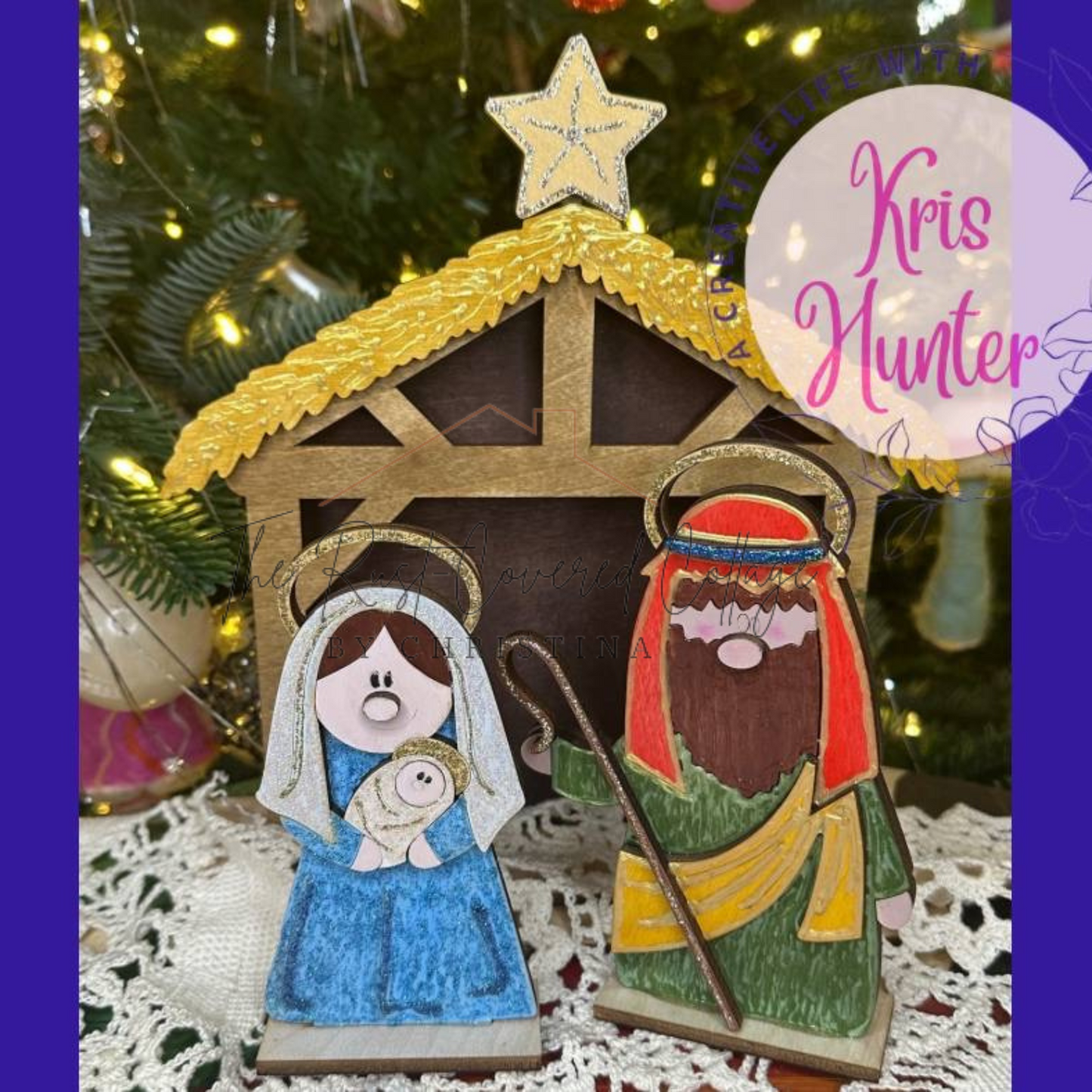 Nativity Scene | Full Holiday Set | DIY Wood Kit