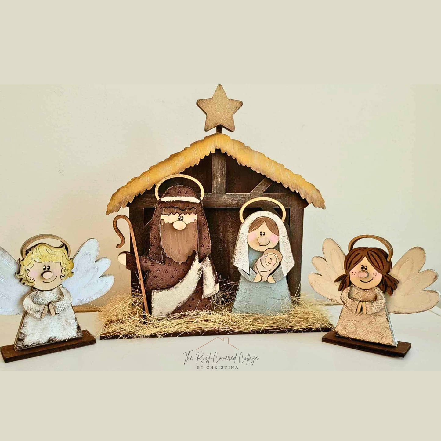 Nativity Scene | Full Holiday Set | DIY Wood Kit