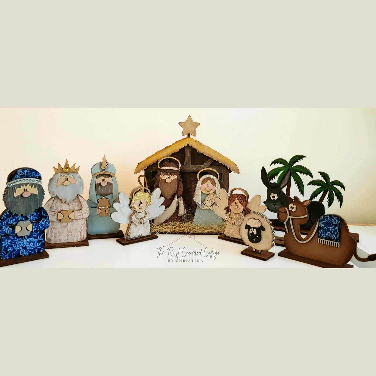 Nativity Scene | Full Holiday Set | DIY Wood Kit