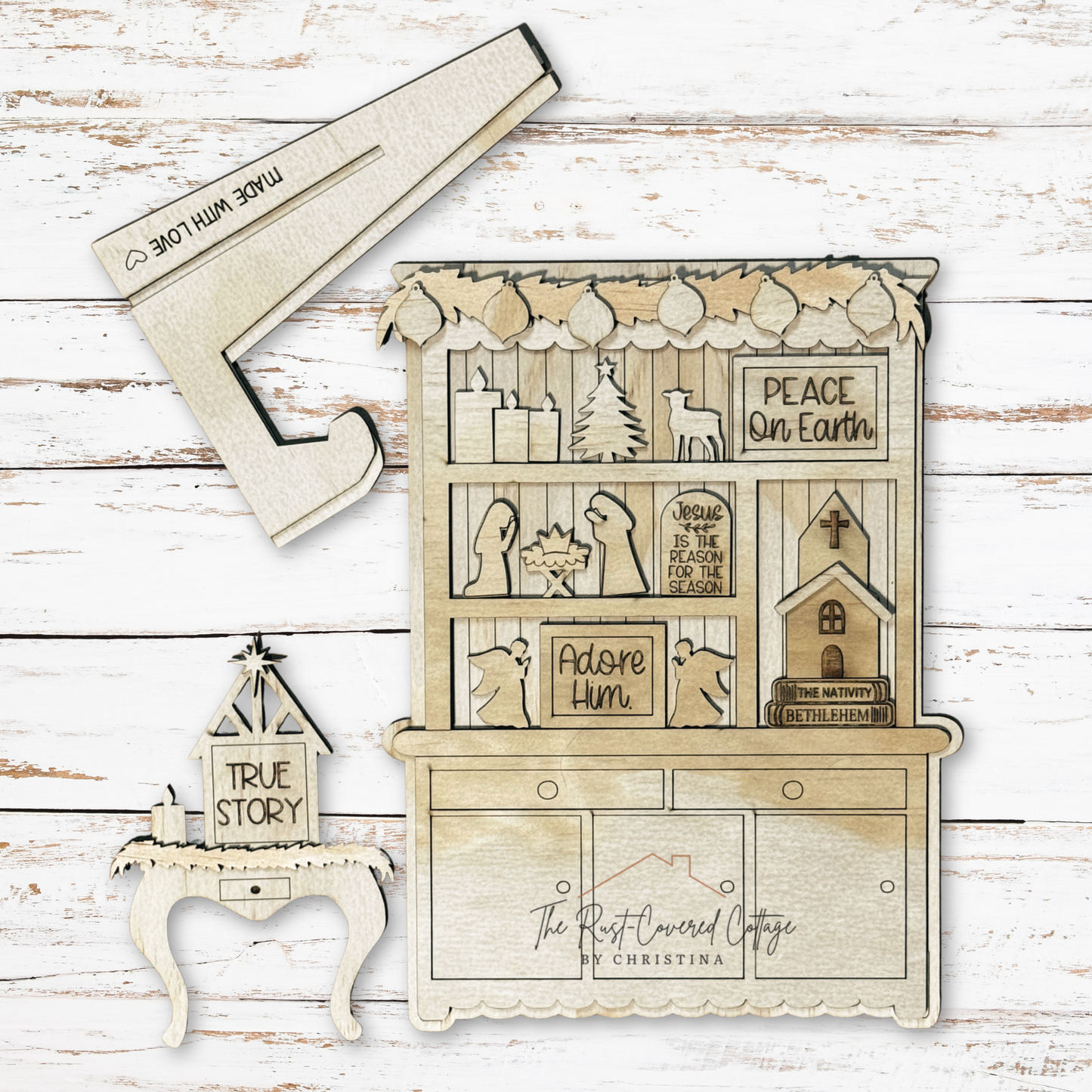 Nativity Hutch | DIY Wood Kit