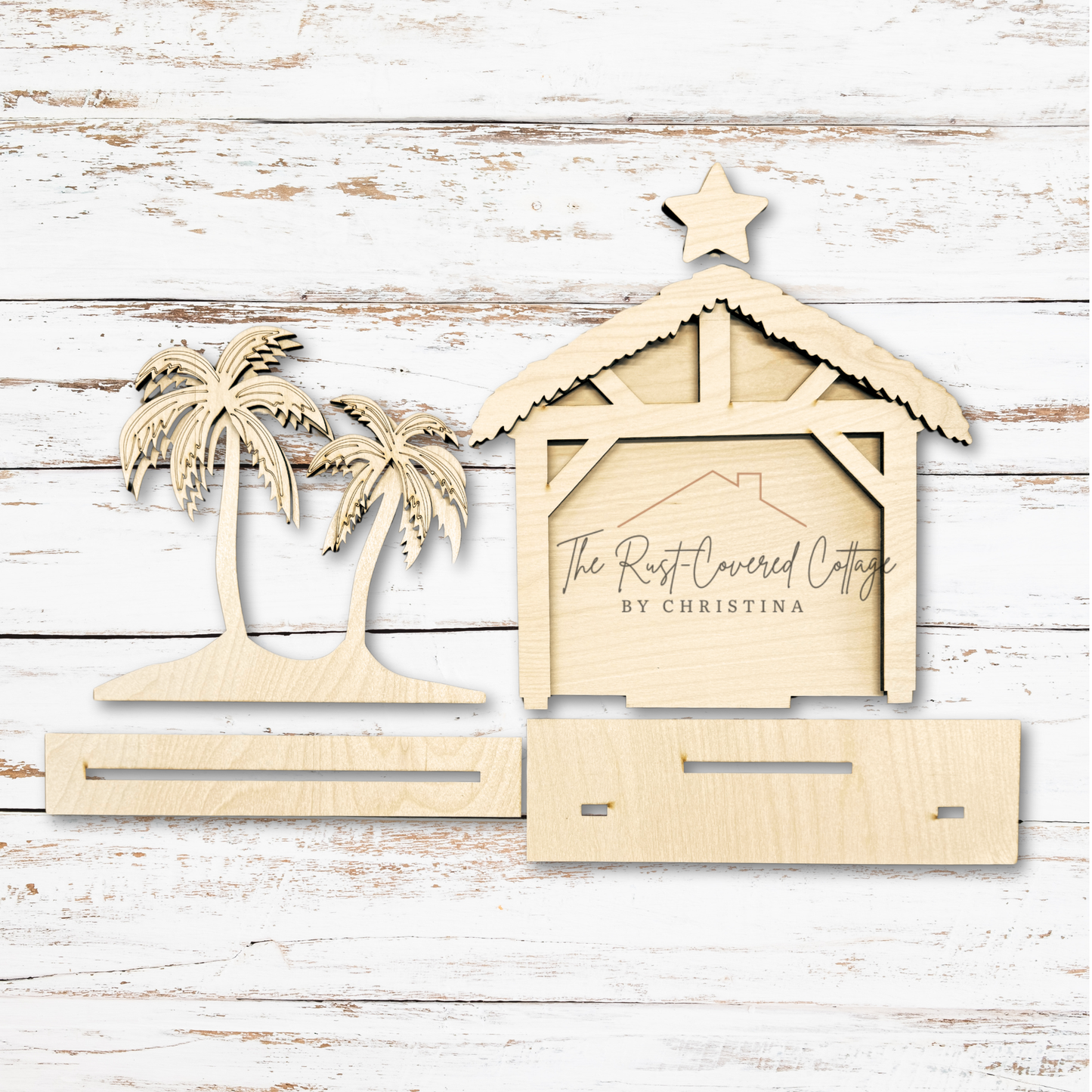 Nativity Scene | Full Holiday Set | DIY Wood Kit