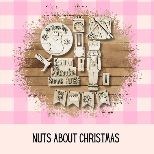 Nuts About Christmas Nutcracker Tray Set | Holiday Decor