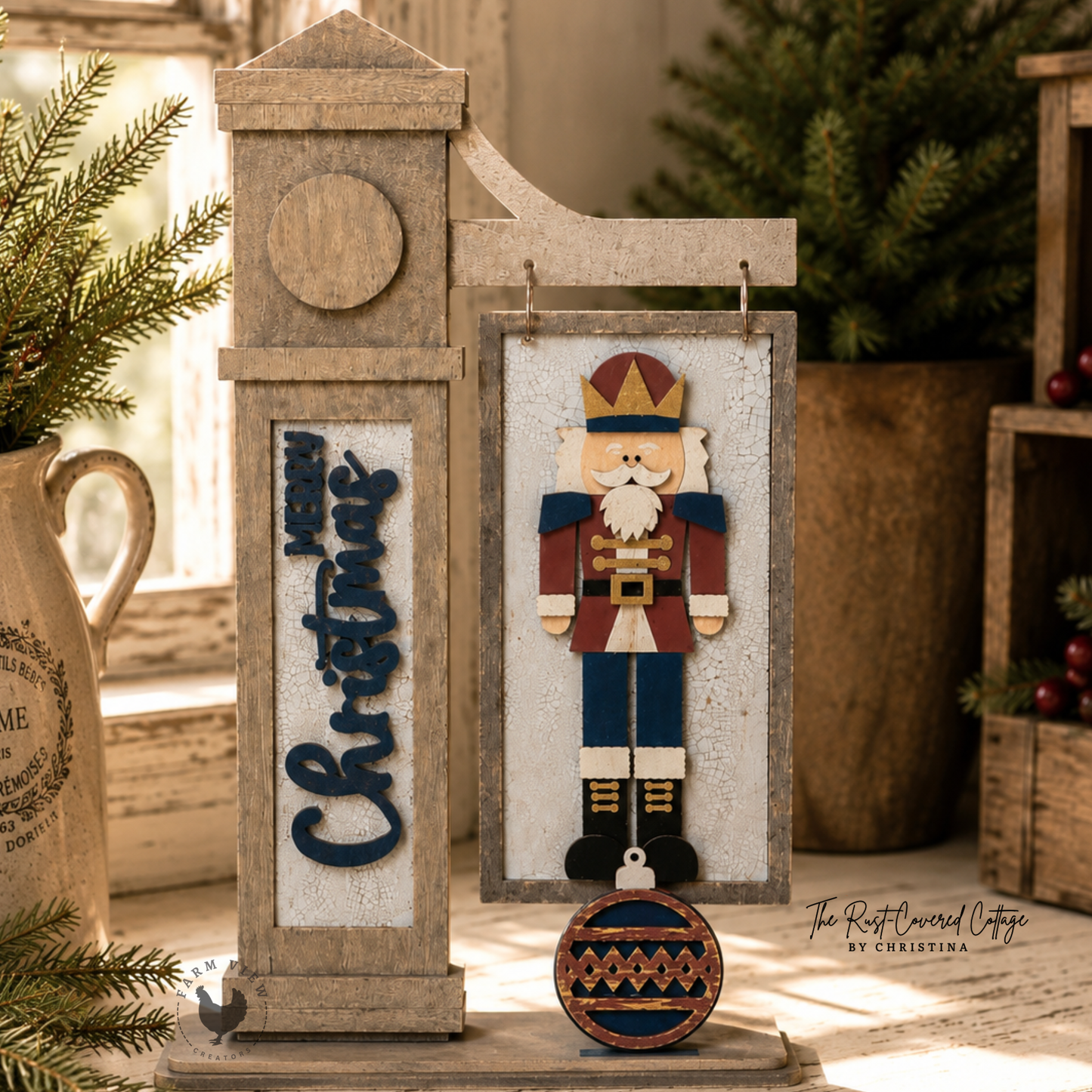 Nutcracker Sign Post Insert