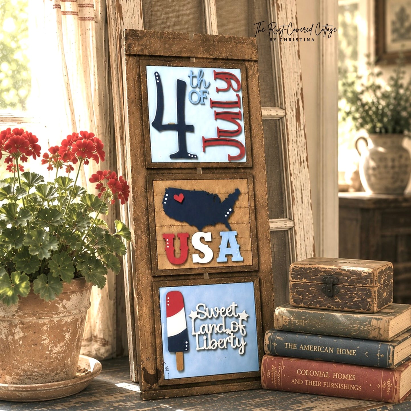 Patriotic Mini Sign Set
