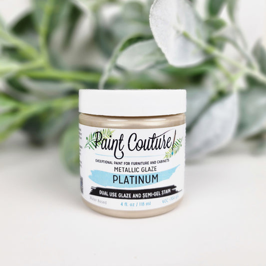 Platinum | Metallic Glaze | Paint Couture – 1 oz.