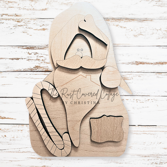 Primitive Santa | DIY Wood Kit