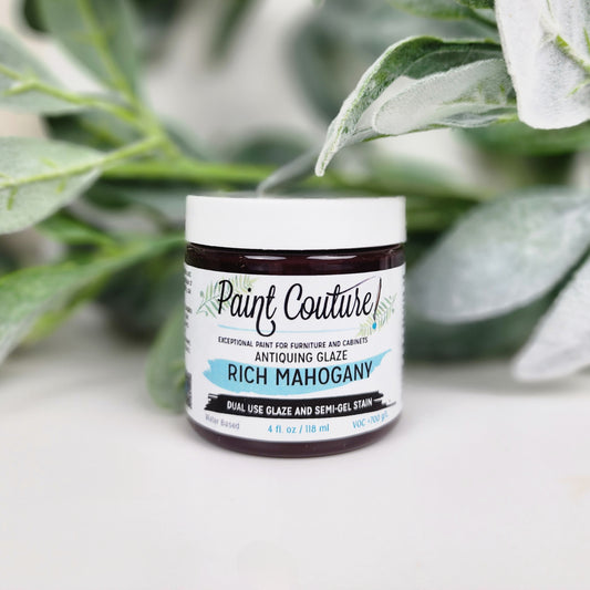 Rich Mahogany Antiquing Glaze | Paint Couture