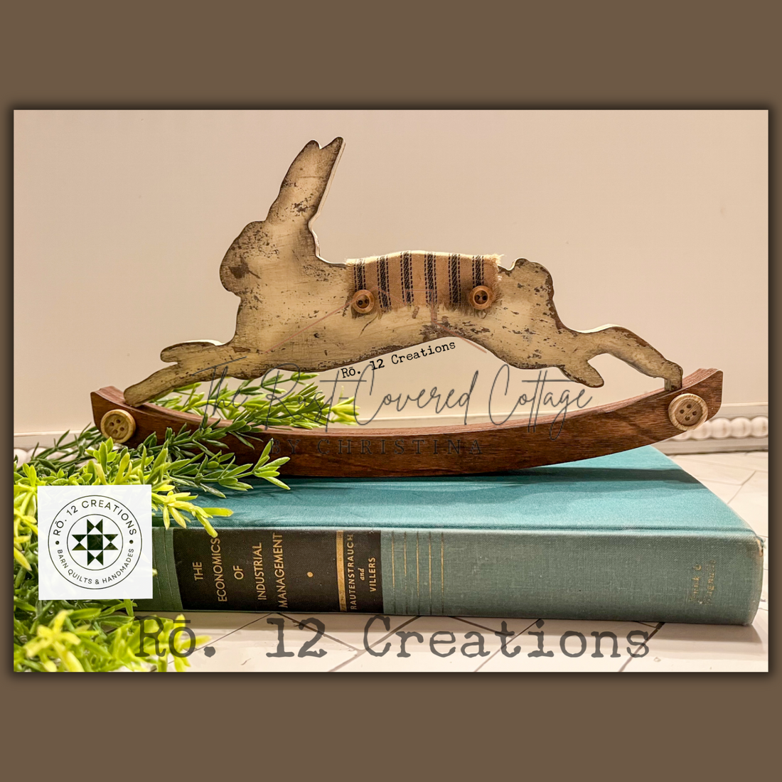 Rockin' Rabbit – Wooden DIY Spring Décor – The Rust-Covered Cottage, LLC