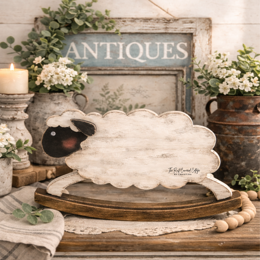 Rockin’ Sheep Shelf Sitter DIY Wood Kit