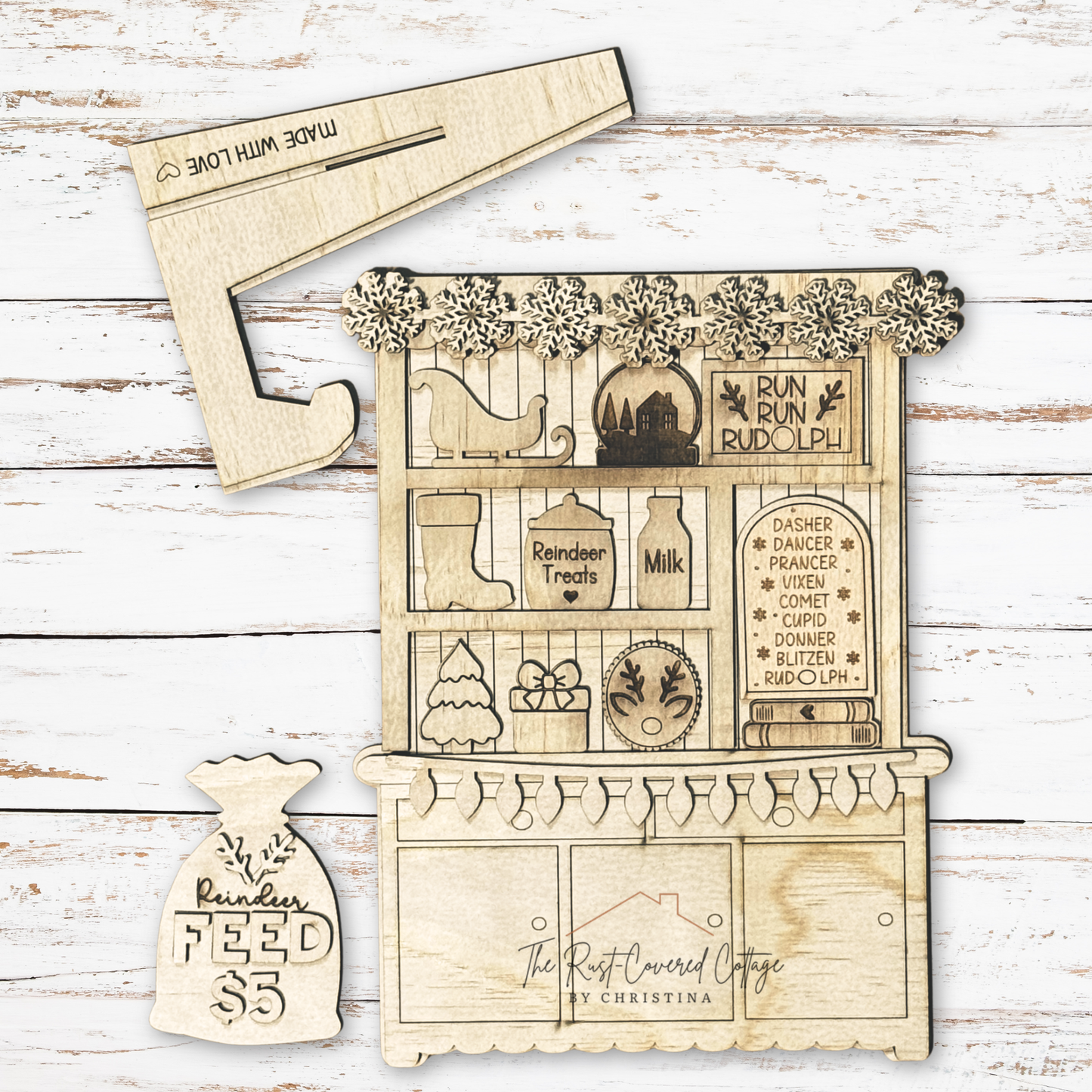 Rudolph Hutch | DIY Wood Kit