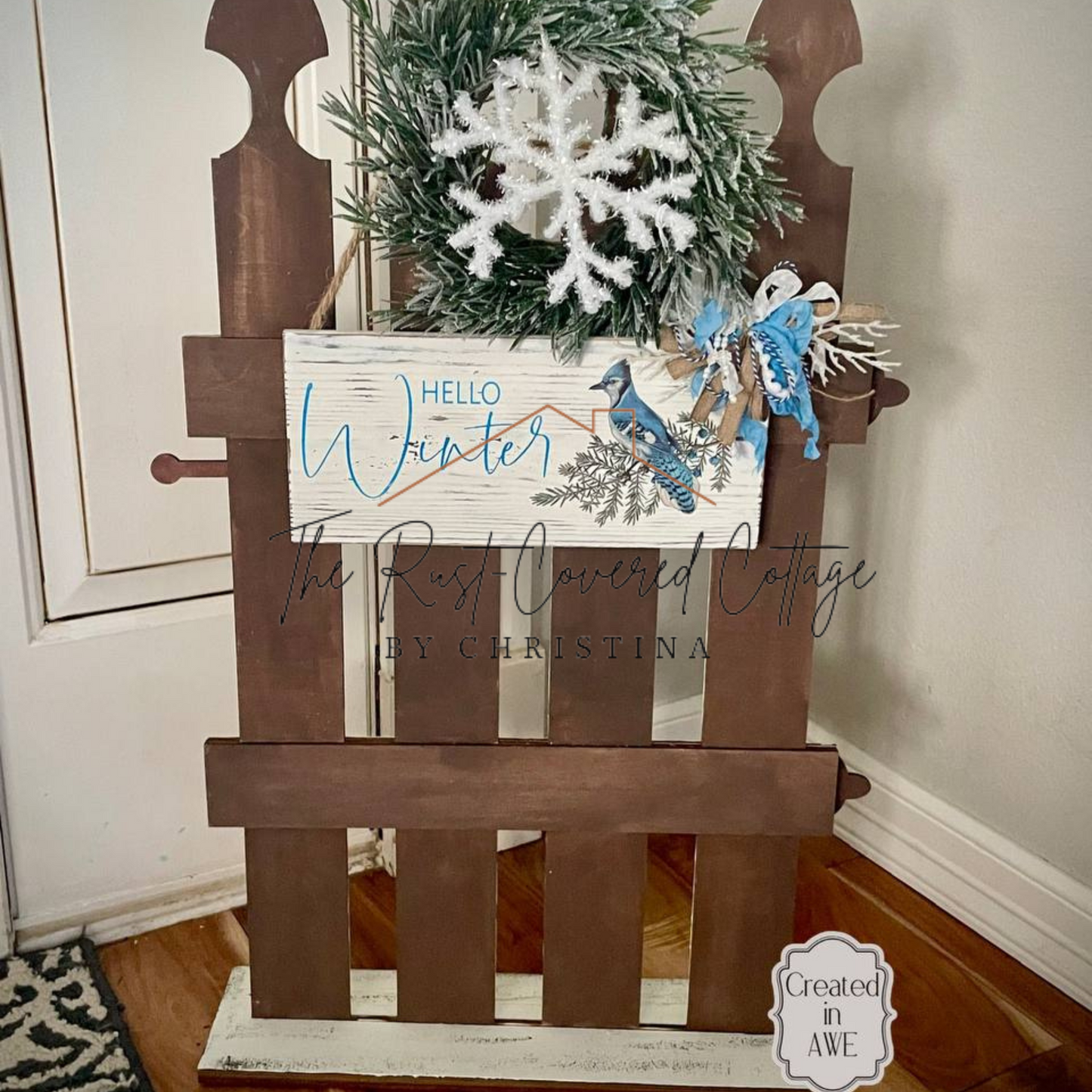 Rustic Picket Fence| DIY Wood Kit