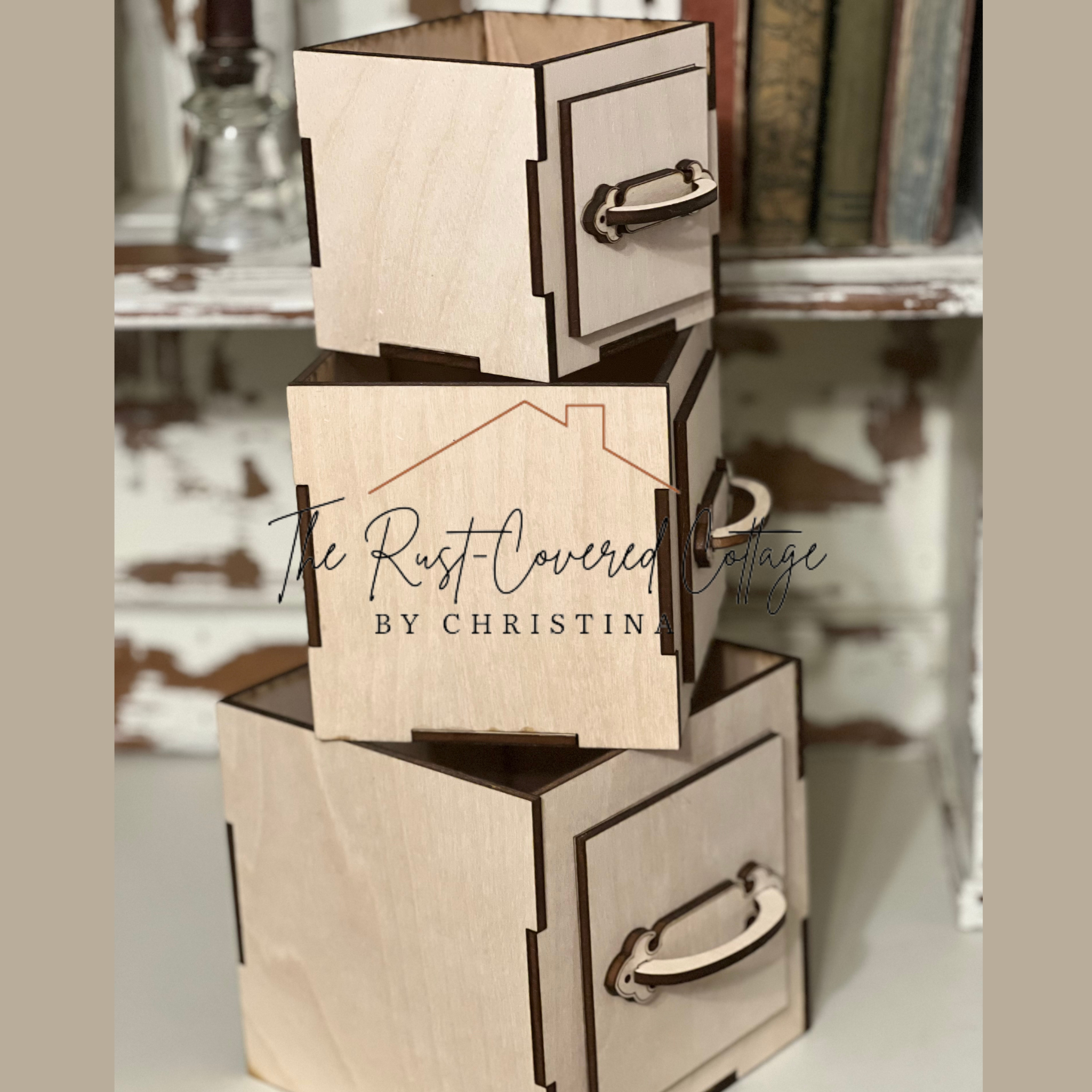 Rusty Wood Box Rustic Planter Box Trio – The Rust-Covered Cottage, LLC