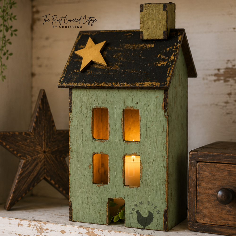 Primitive Saltbox House