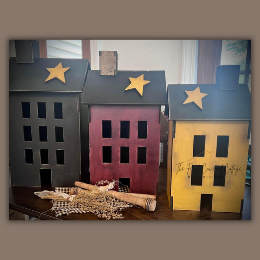 Saltbox House | DIY Wood Kit