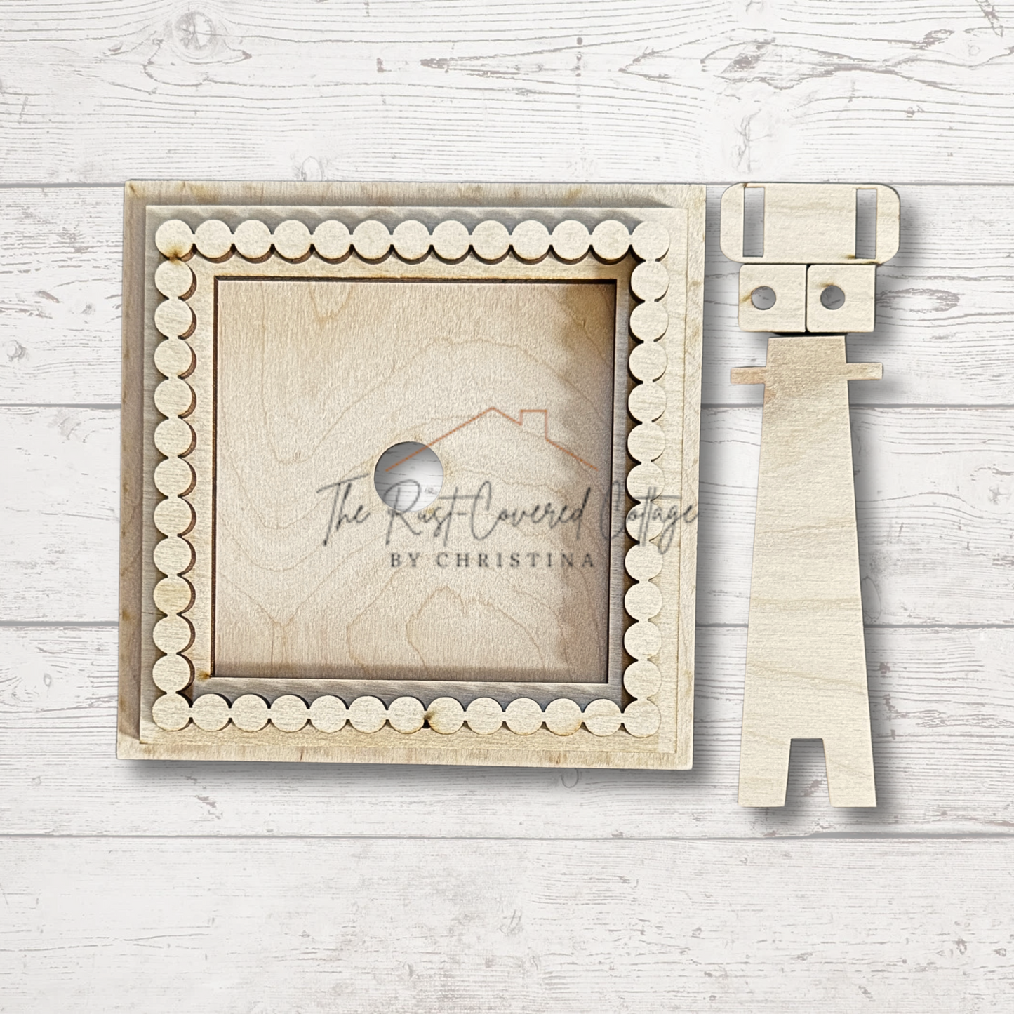 Beaded Interchangeable Frame | DIY Laser Cut Display – 1 to 4 Slot Options