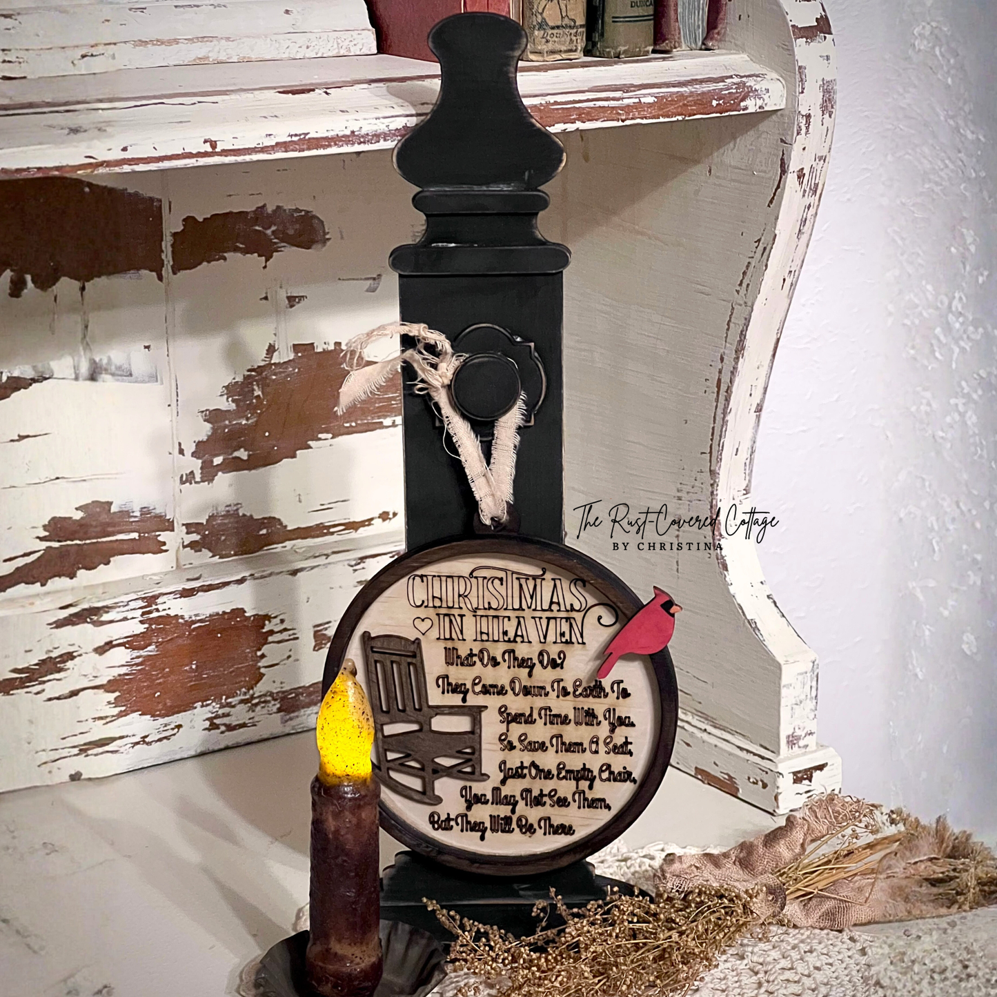 Post Sign & Ornament Holder | DIY Wood Display