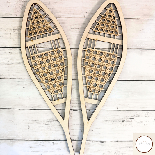 Rustic Snowshoe| DIY| Wood Kit