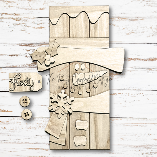 Snowman Pallet Sign | DIY | Wood Kit