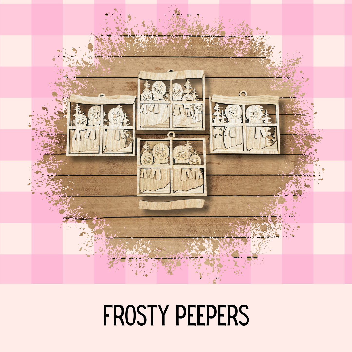 Frosty Peepers | Holiday Ornaments | DIY Kit