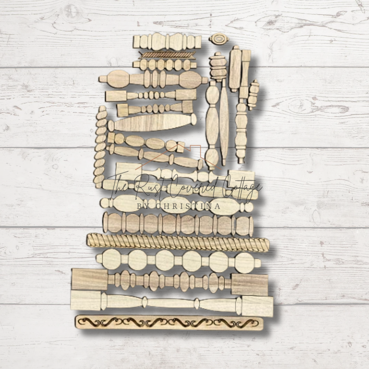 Spindle Bundle | DIY Wood Kit