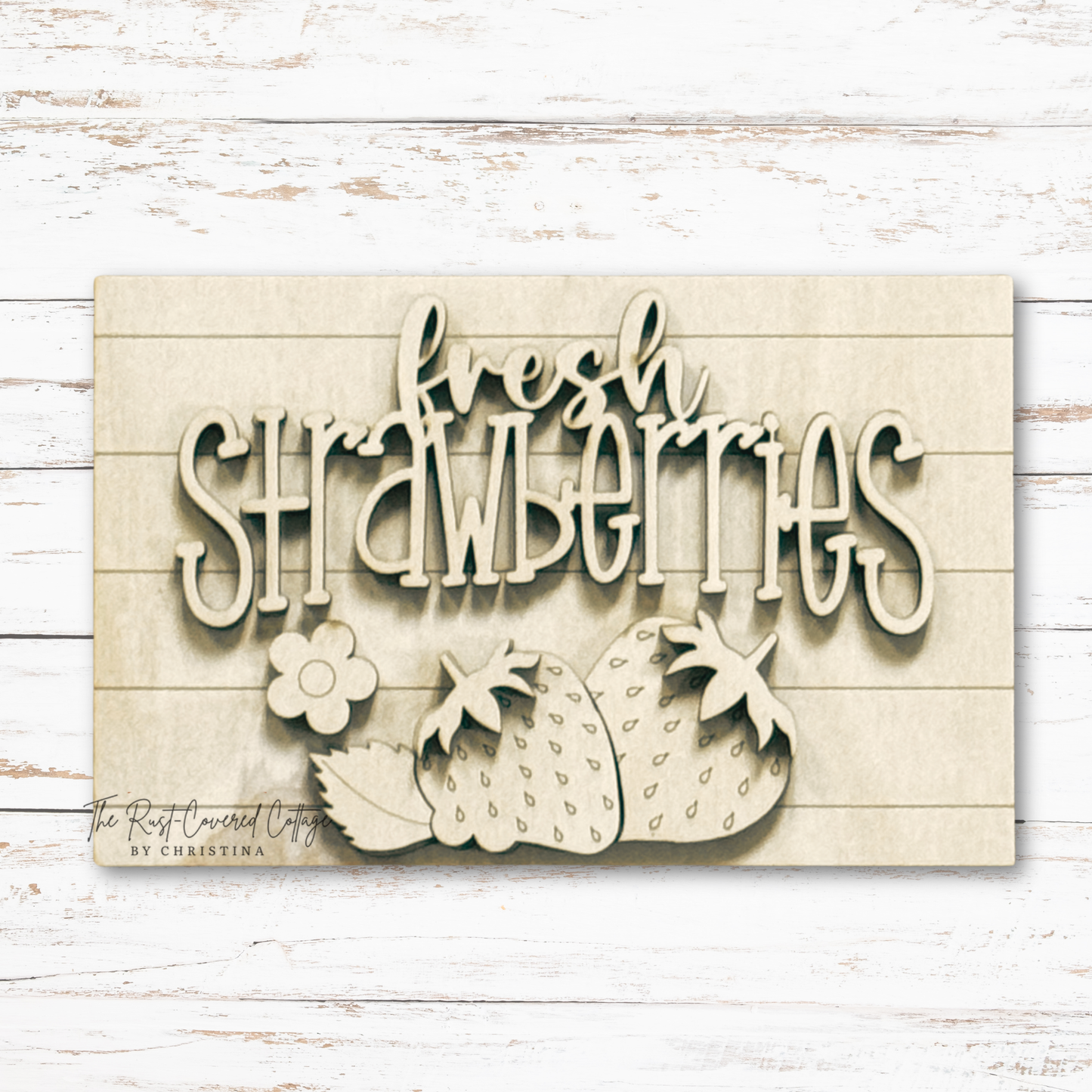 Fresh Strawberries Insert