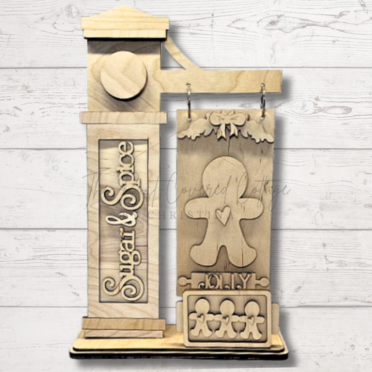 Sugar & Spice Interchangeable Sign Insert – Fits Sign Post Holder (Sold Separately)