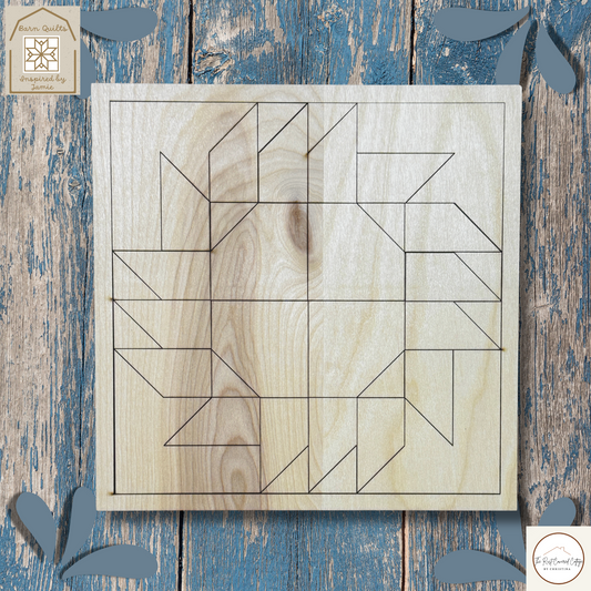 Sunflower Quilt Block | Barn Quilts Inspired by Jamie
