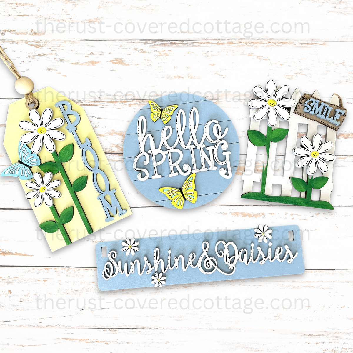 Sunshine & Daisies Wagon Insert