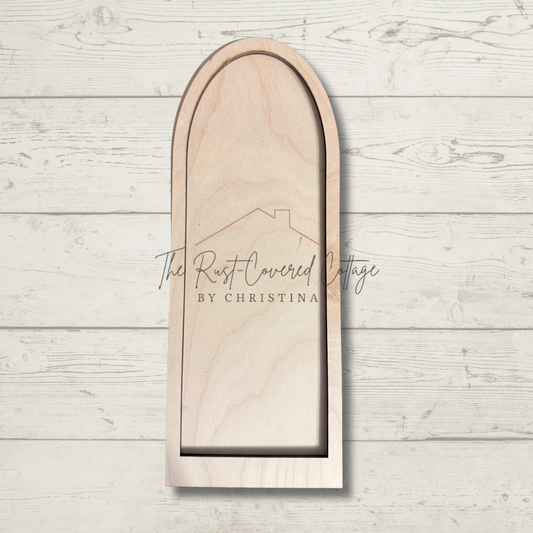 Elegant Birch Arched Frame| Home Decor| DIY