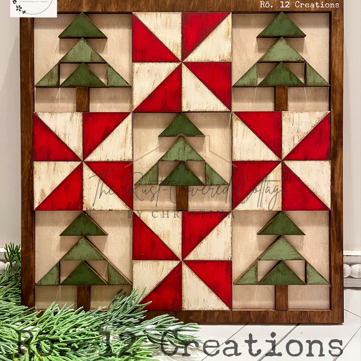 Tannebaum Quilt Block | Laser Cut Wood Kit