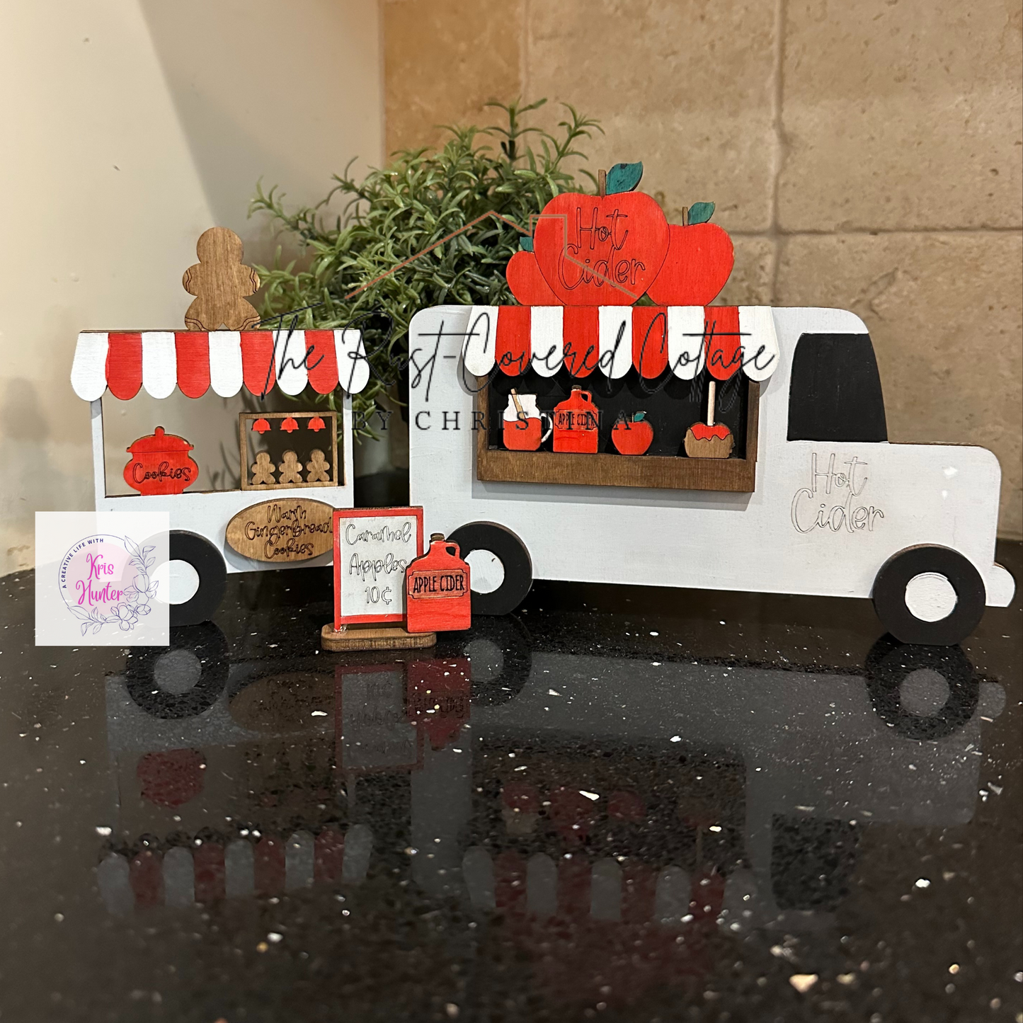 Toddy Truck & Cider Cart Set - Double-Sided | DIY Kit