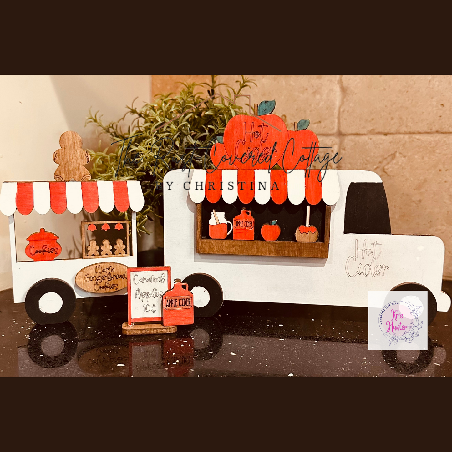 Toddy Truck & Cider Cart Set - Double-Sided | DIY Kit