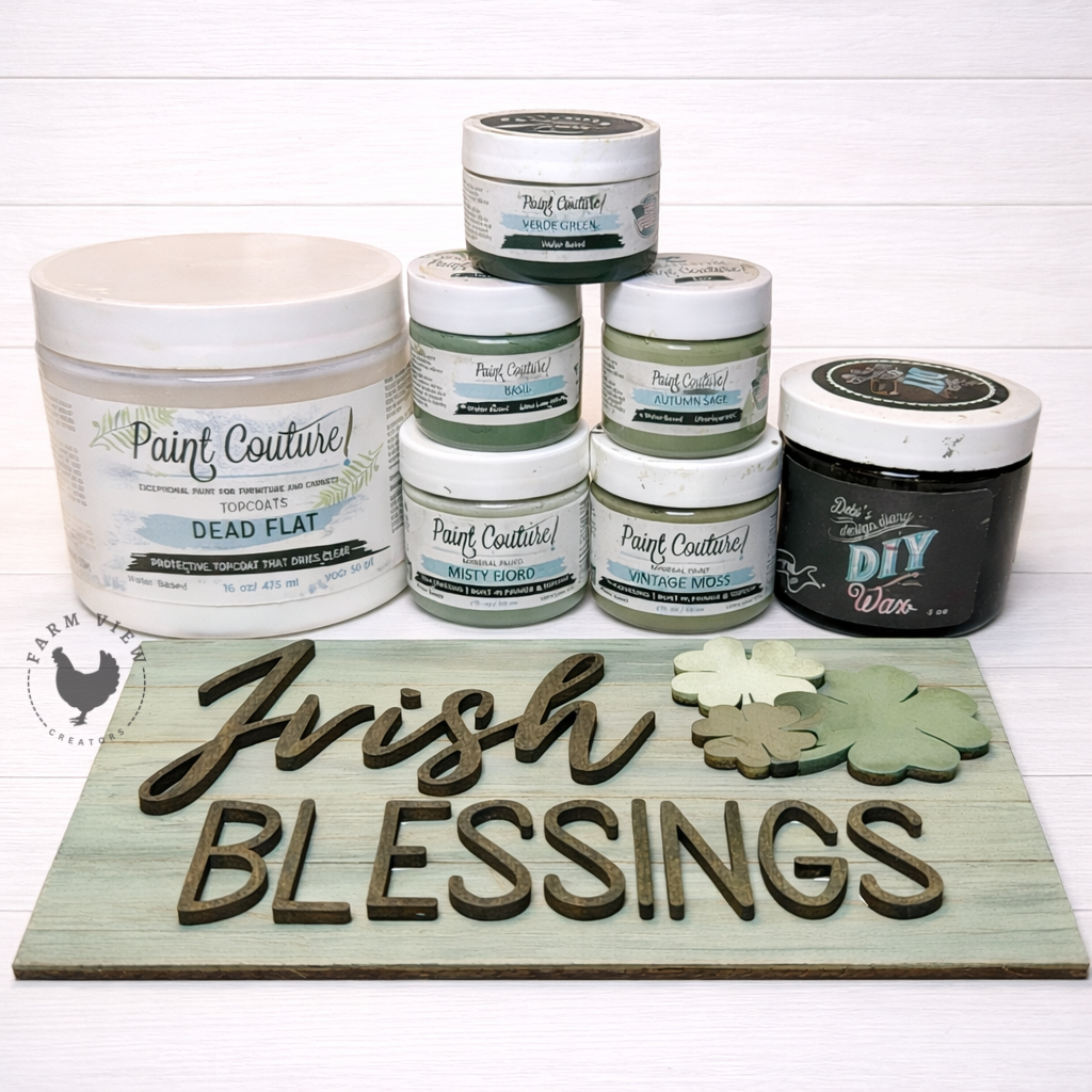 Irish Blessings Sign Insert | DIY Unfinished Wood Kit