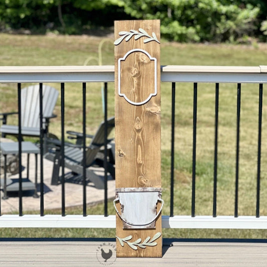 Bucket Porch Leaner Base