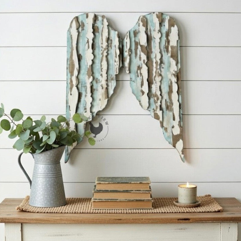 Ornate Angel Wings Wall Decor Kit