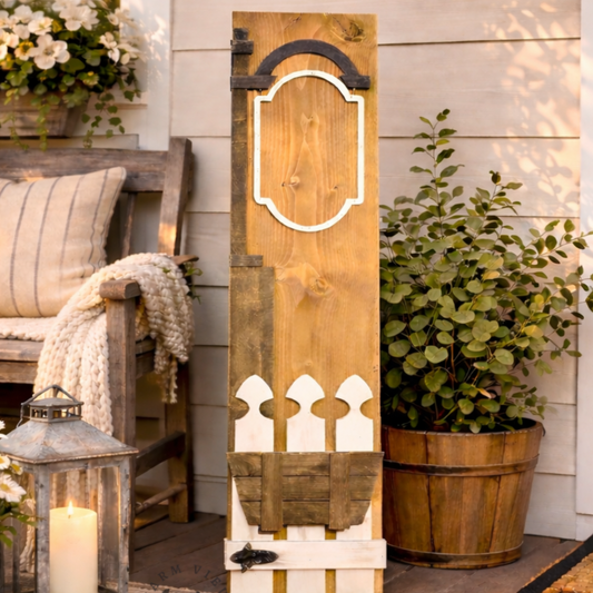 Fence Post Porch Leaner Base